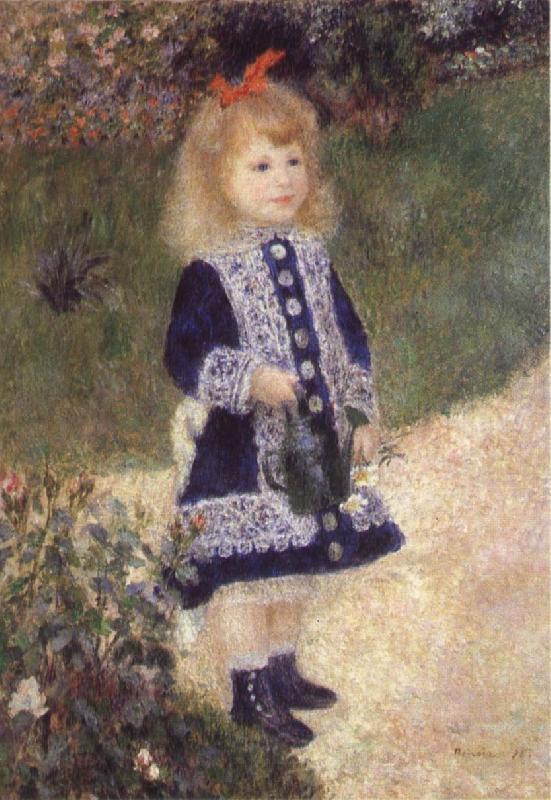 Pierre-Auguste Renoir Girl with trida Norge oil painting art
